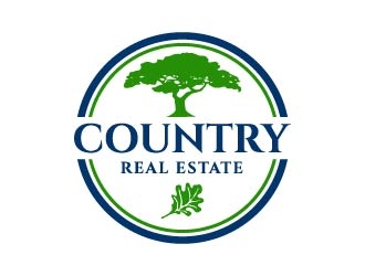 Country Real Estate  logo design by maserik