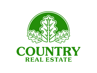 Country Real Estate  logo design by sitizen