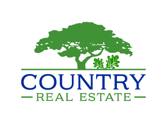 Country Real Estate  logo design by akilis13