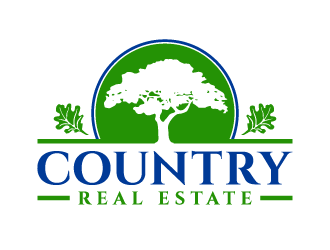 Country Real Estate  logo design by akilis13