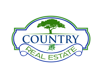 Country Real Estate  logo design by qqdesigns