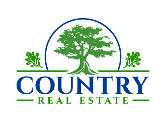 Country Real Estate  logo design by akilis13