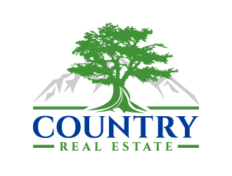 Country Real Estate  logo design by akilis13