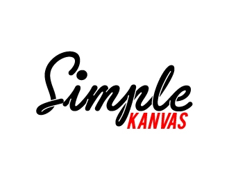 Simple Kanvas logo design by AamirKhan