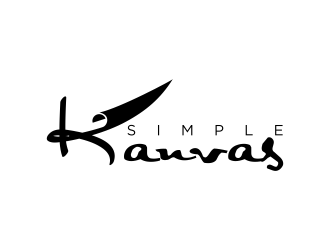 Simple Kanvas logo design by ammad