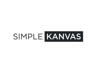 Simple Kanvas logo design by ammad