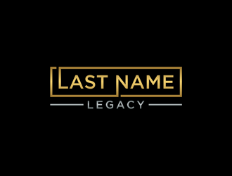 Last Name Legacy logo design by alby