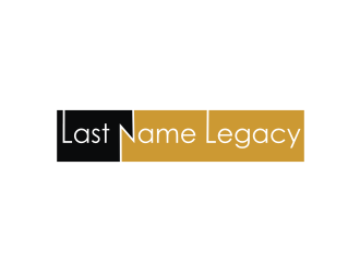 Last Name Legacy logo design by Diancox