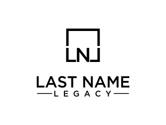 Last Name Legacy logo design by oke2angconcept