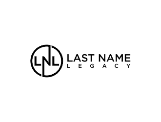 Last Name Legacy logo design by RIANW