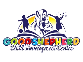 Good Shepherd Child Development Center logo design by MAXR