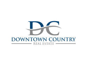 Downtown Country Real Estate logo design by Nurmalia