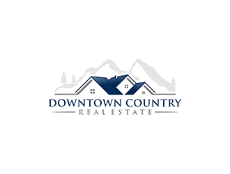 Downtown Country Real Estate logo design by ndaru