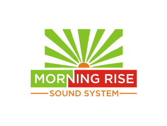 Morning Rise Sound System logo design by Diancox