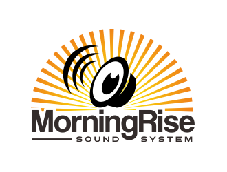 Morning Rise Sound System logo design by AisRafa