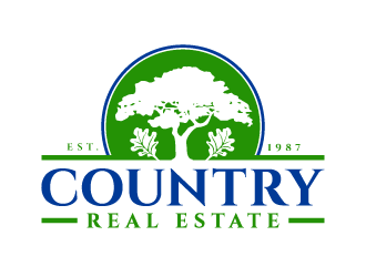 Country Real Estate  logo design by akilis13