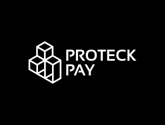 proteck pay logo design by p0peye