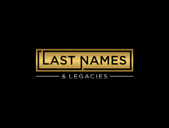 Last Name Legacy logo design by alby