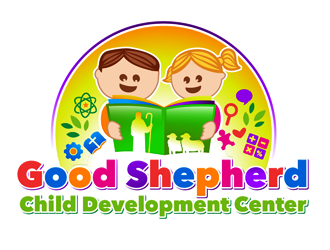 Good Shepherd Child Development Center logo design by megalogos