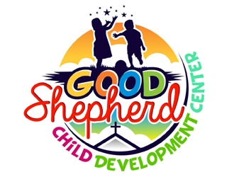 Good Shepherd Child Development Center logo design by MAXR