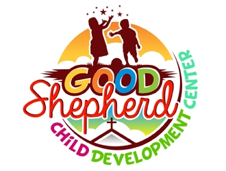 Good Shepherd Child Development Center logo design by MAXR