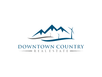 Downtown Country Real Estate logo design by jancok