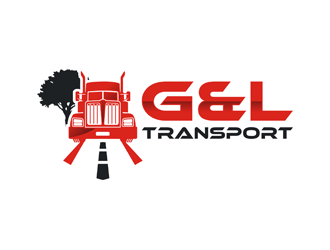 G&L Transport  logo design by Rizqy