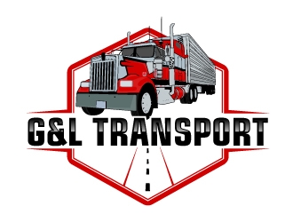 G&L Transport  logo design by AamirKhan