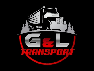 G&L Transport  logo design by kakikukeju