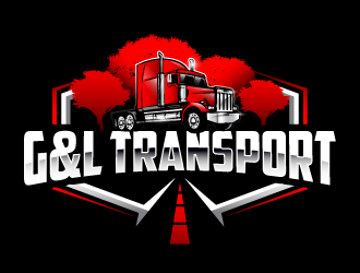 G&L Transport  logo design by PRN123