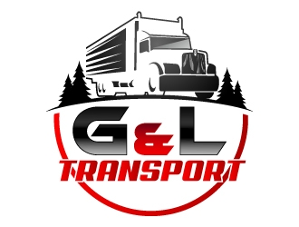 G&L Transport  logo design by kakikukeju