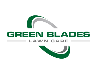 Green Blades Lawn Care logo design by p0peye