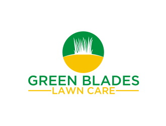 Green Blades Lawn Care logo design by Diancox