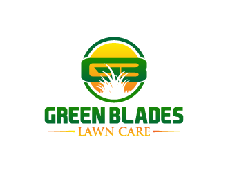 Green Blades Lawn Care logo design by yans