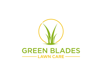 Green Blades Lawn Care logo design by RIANW