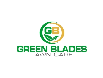 Green Blades Lawn Care logo design by mckris