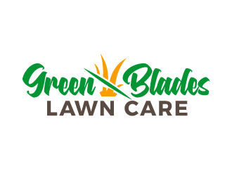 Green Blades Lawn Care logo design by justin_ezra