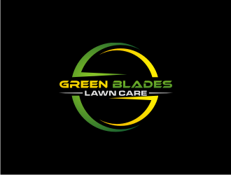 Green Blades Lawn Care logo design by BintangDesign