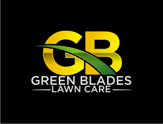 Green Blades Lawn Care logo design by BintangDesign