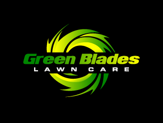 Green Blades Lawn Care logo design by PRN123