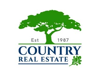 Country Real Estate  logo design by maserik