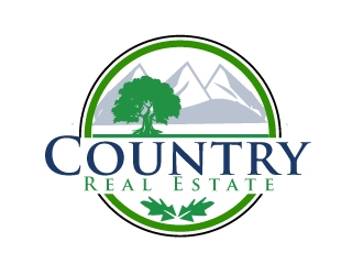 Country Real Estate  logo design by AamirKhan