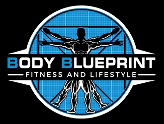 The Body Blueprint logo design by PrimalGraphics