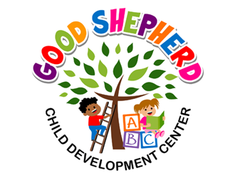 Good Shepherd Child Development Center logo design by ingepro