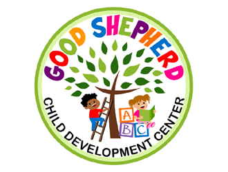 Good Shepherd Child Development Center logo design by ingepro