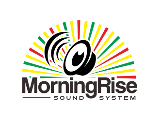 Morning Rise Sound System logo design by AisRafa