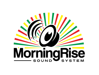 Morning Rise Sound System logo design by AisRafa