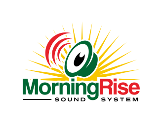 Morning Rise Sound System logo design by AisRafa