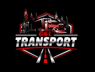 G&L Transport  logo design by bougalla005