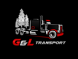 G&L Transport  logo design by Gopil